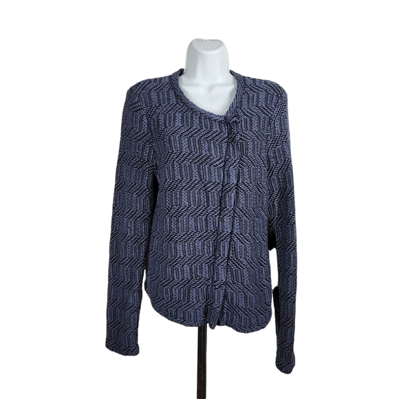 LOFT ASYMMETRICAL ZIPPERED JACKET - Picture 1 of 9